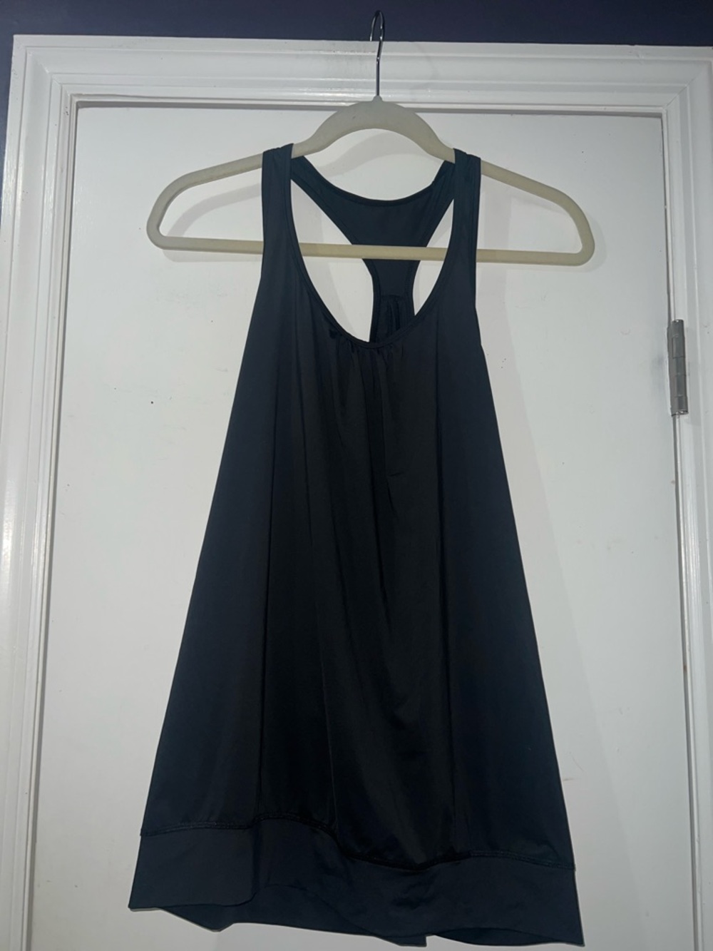 Women's Black Racerback Active Tank Top